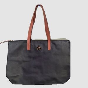 Joy Mangano Leather Tote Bag Excellent Condition